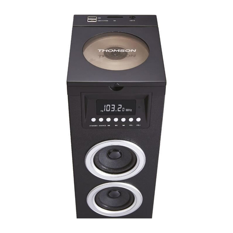 THOMSON DS120CD - Multimedia speaker tower - CD player - 60W - Bluetoo