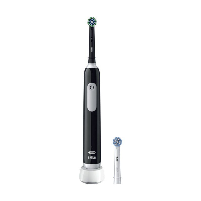 Oral-B Pro Series 1 Black Electric Toothbrush, 2 Brush Heads, Designed