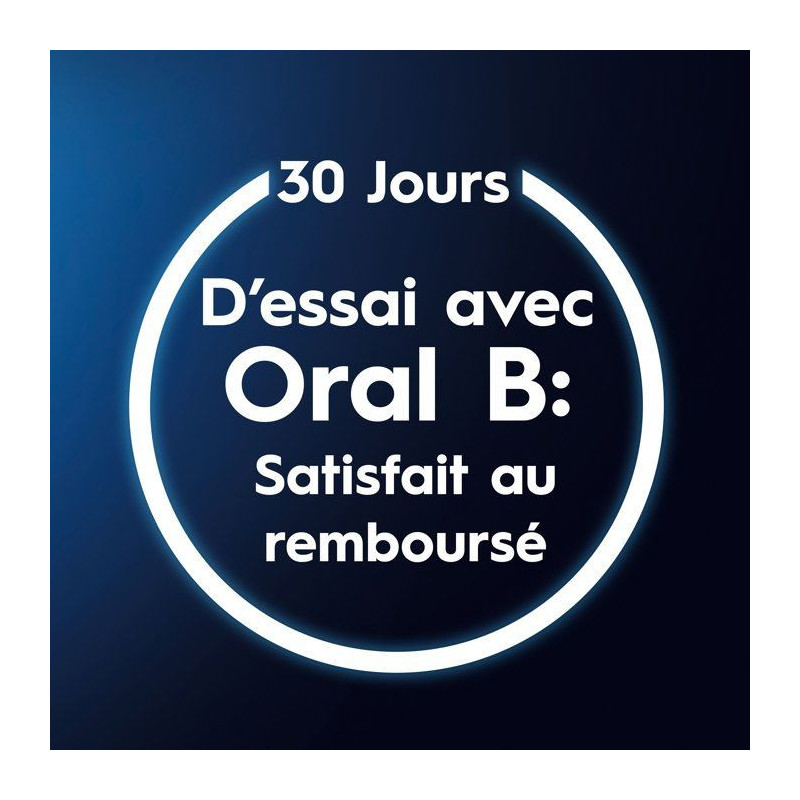 Oral-B Pro Series 1 Black Electric Toothbrush, 2 Brush Heads, Designed