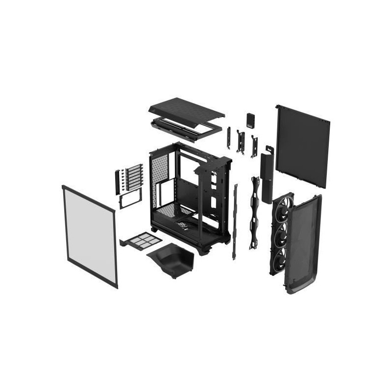 PC Case - FRACTAL DESIGN - Meshify 3 Ambience Pro RGB - E-ATX (277 mm)