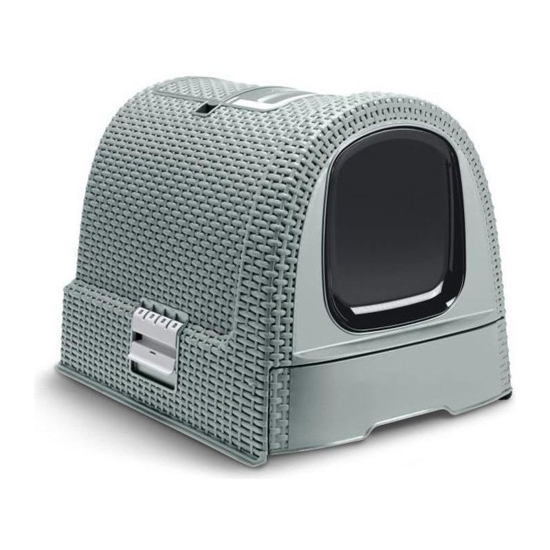 CURVER Maison de toilette - Blue gray - For cats