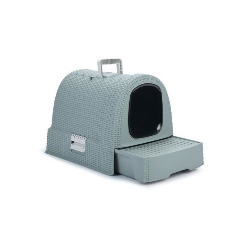 CURVER Maison de toilette - Blue gray - For cats