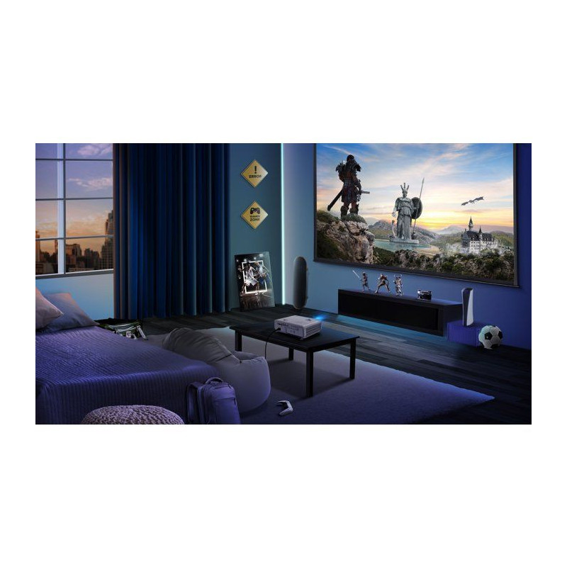 Gaming projector - BENQ - X500i - 4K - 2x HDMI - 4 LED