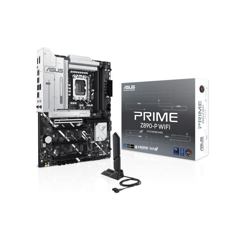Motherboard - ASUS - PRIME Z890-P - Socket LGA1851 - PCIe 5.0 - RGB