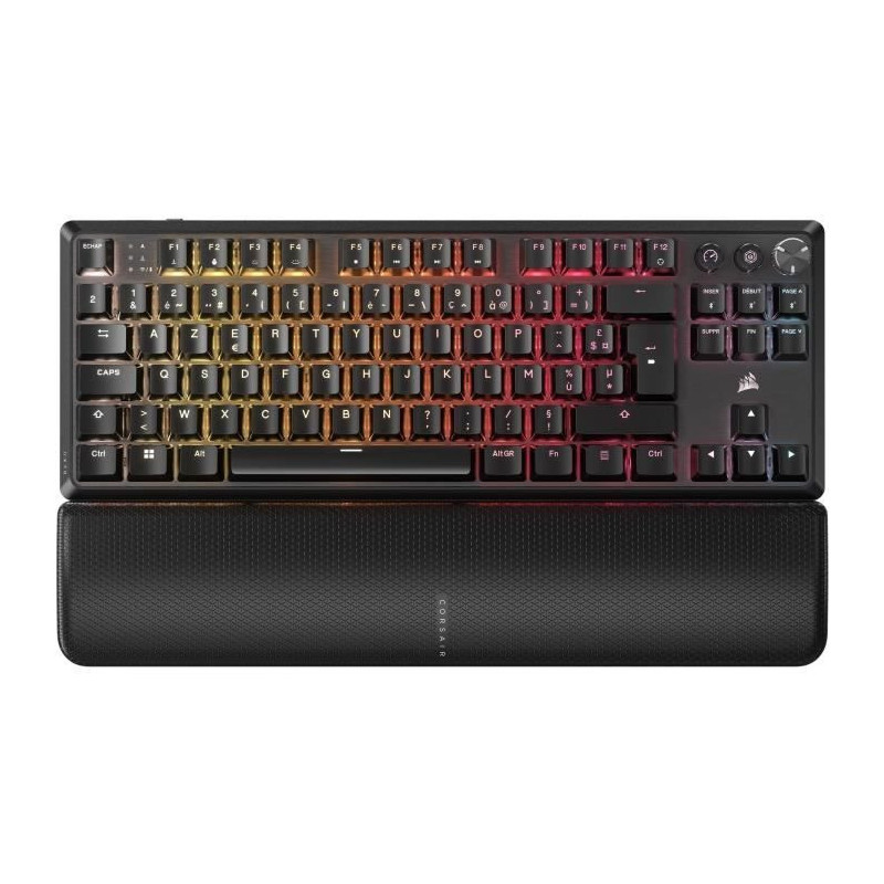 Gaming Keyboard - CORSAIR - K70 Core TKL Wireless - RGB, MLX Red v2 Sw