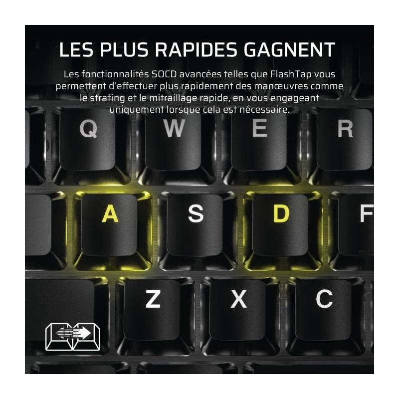 Gaming Keyboard - CORSAIR - K70 Core TKL Wireless - RGB, MLX Red v2 Sw