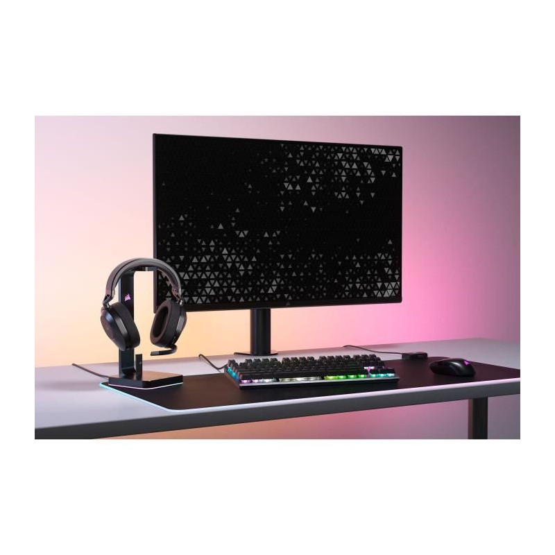Wireless Gaming Headset - CORSAIR - HS65 Wireless V2 - Carbon