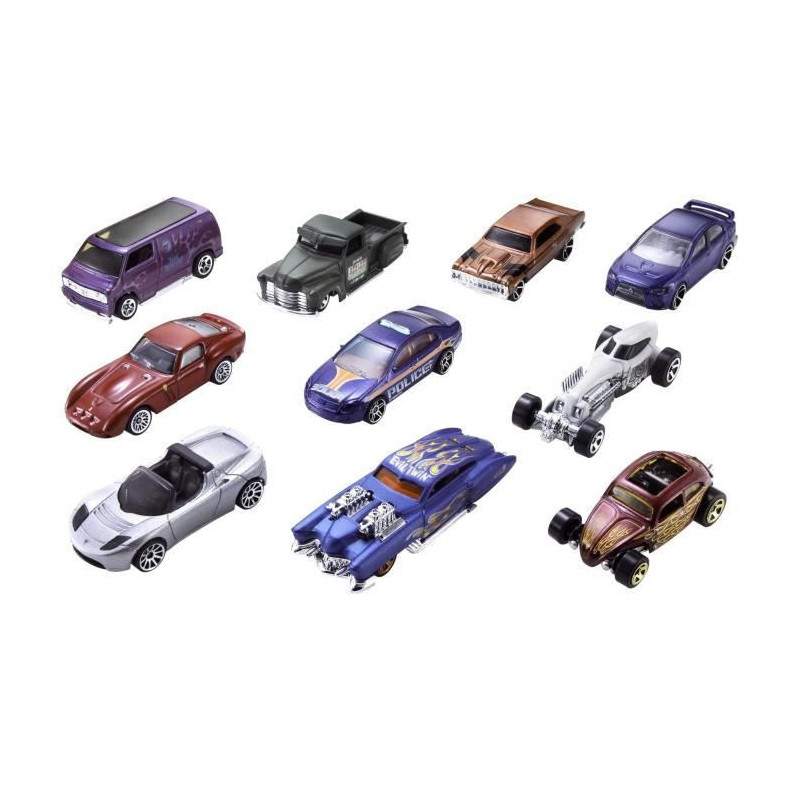 HOT WHEELS - Box 10 Cars - Random Model