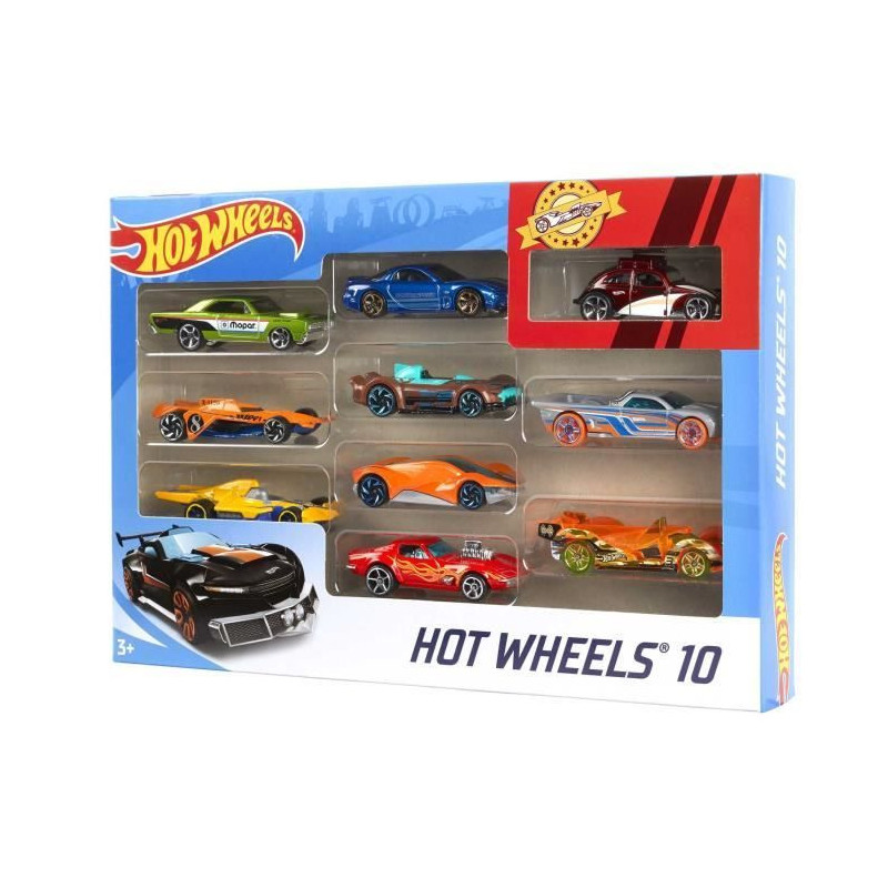 HOT WHEELS - Box 10 Cars - Random Model