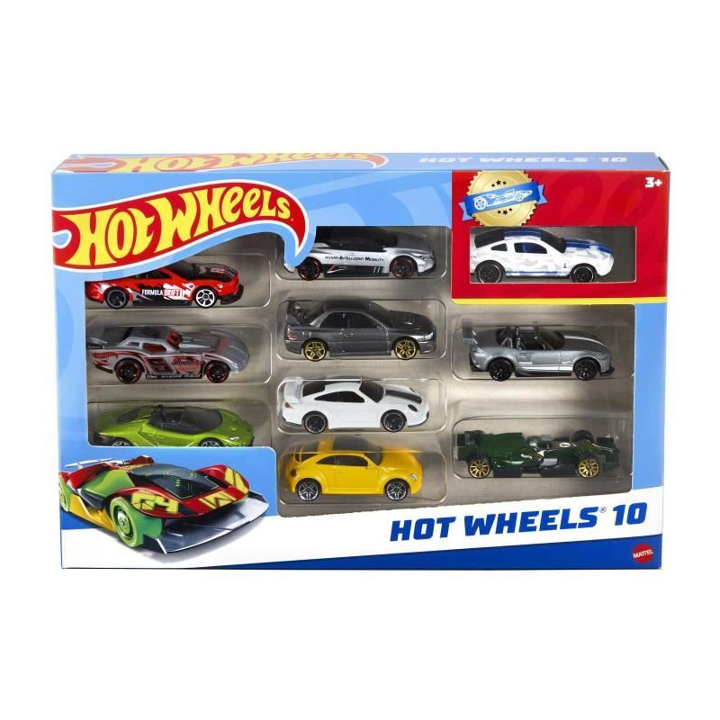 HOT WHEELS - Box 10 Cars - Random Model