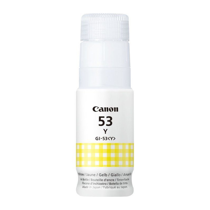 Ink bottle - Canon - GI -53Y - Yellow - Pixma G650 and G550 compatibil
