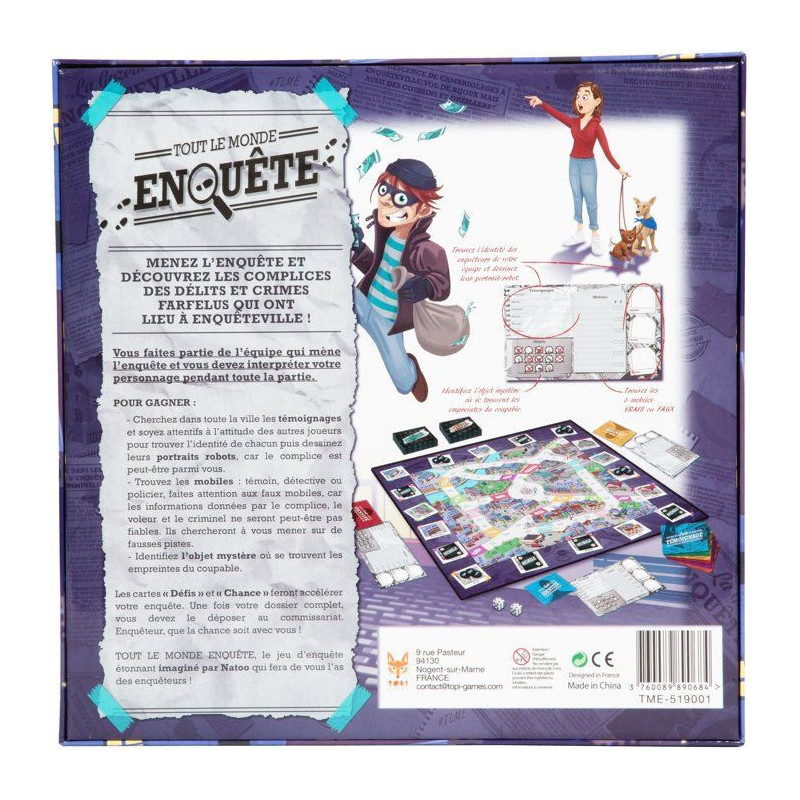TOPI GAMES Everybody Inquires - Ambience Game