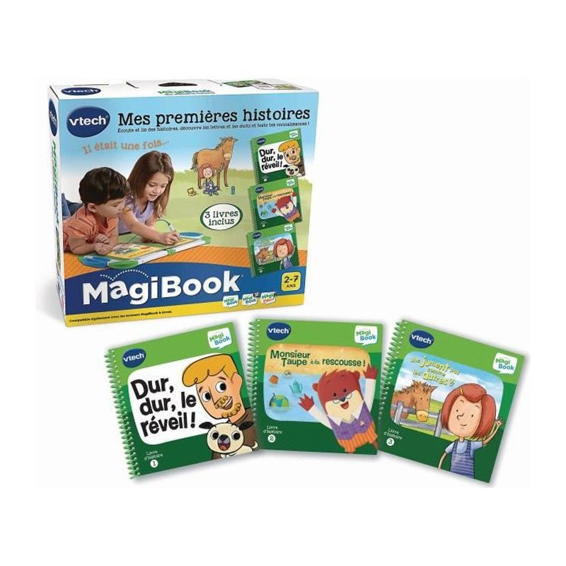 VTECH - 488805 - Magibook - Pack of 3 history books