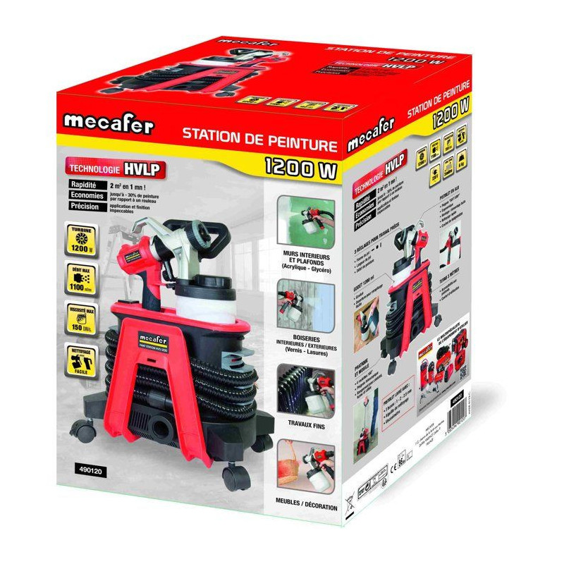 Mecafer HVS 1200 HVLP electric paint gun