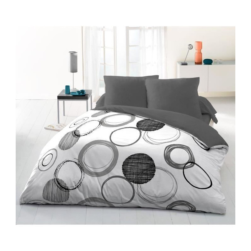 Audace microfiber duvet set - 1 duvet cover 240x260 cm + 2 pillowcases