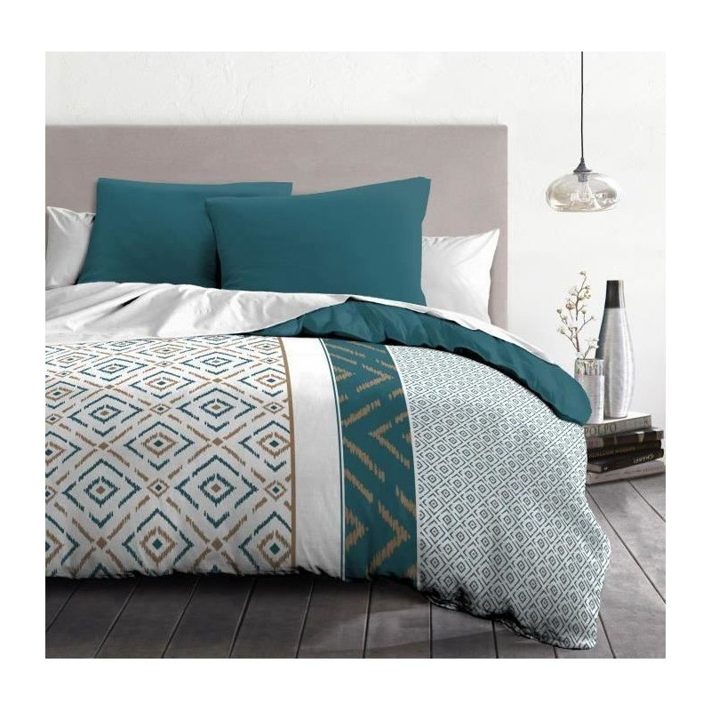 Ethno microfiber duvet set - 1 duvet cover 240x260 cm + 2 pillowcases