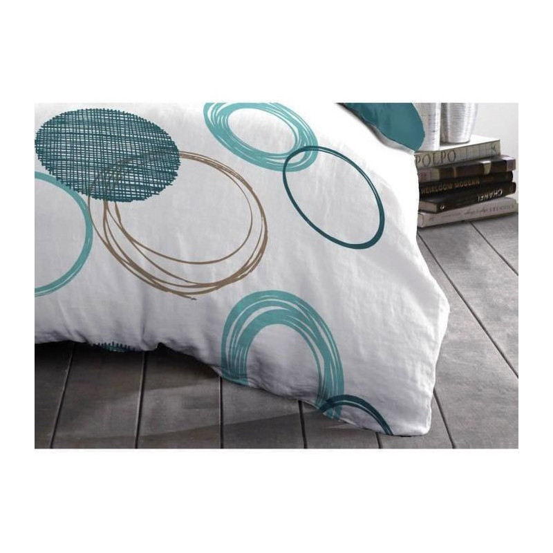 HOME LINGE PASSION Audace duvet set - duvet 220 x 240 cm + 2 pillowcas