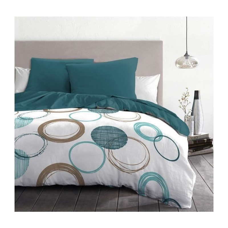 HOME LINGE PASSION Audace duvet set - duvet 240 x 260 cm + 2 pillowcas