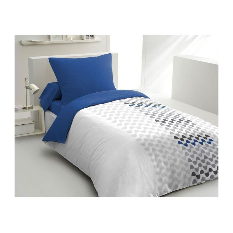 AMBROISIE Microfiber Duvet Cover Set - 1 Duvet Cover 140 x 200 cm + 1