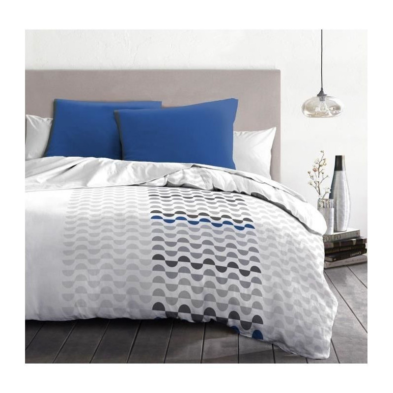 AMBROISIE Microfiber Duvet Cover Set - 1 Duvet Cover 140 x 200 cm + 1