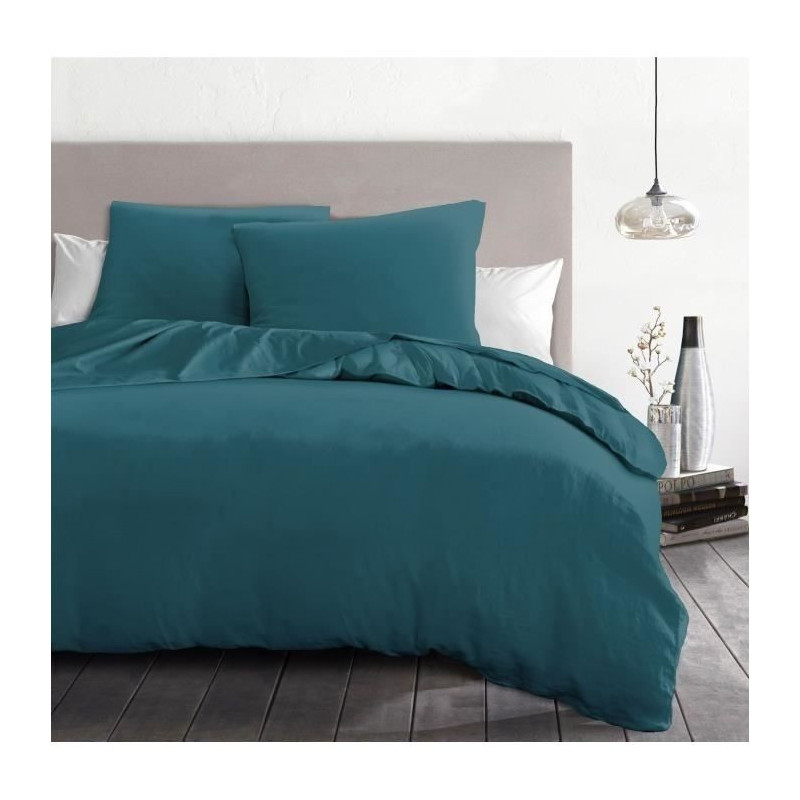 3-piece duvet set - HOME LINGE PASSION - HP72064 - 82 g microfiber - 2