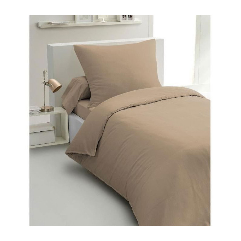 2-piece duvet set - HOME LINGE PASSION - HP72071 - 82 g Microfiber - 1