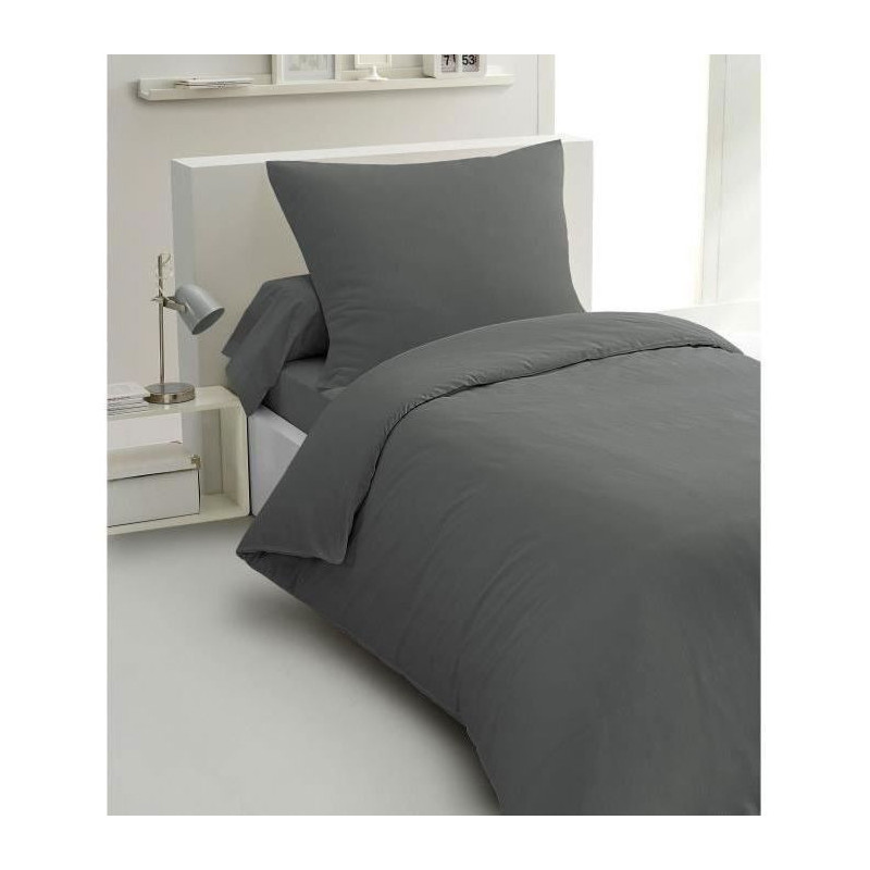 2-piece duvet set - HOME LINGE PASSION - HP72077 - 82 g microfibre - 1