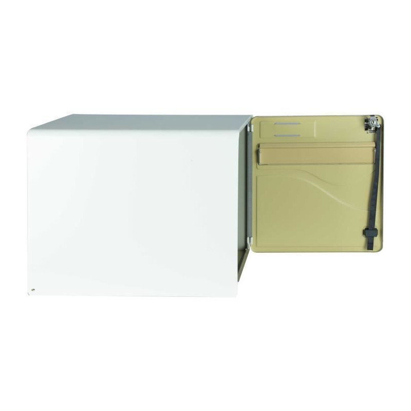 Boil Burg Wachter Baltic 1 Door - On foot - Galvanized Steel - Side op