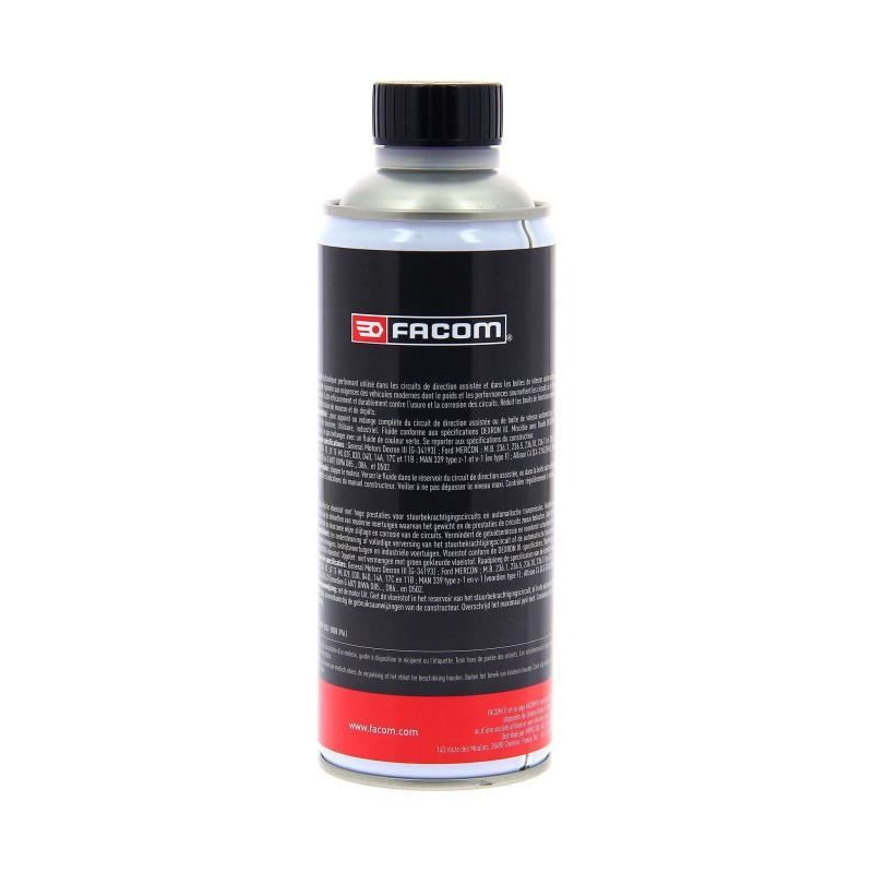 FACOM Steering fluid - high performance - red - 500 ml
