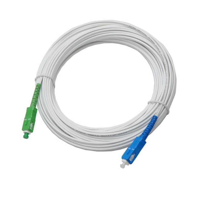 Fiber optic cable for Freebox 20m00