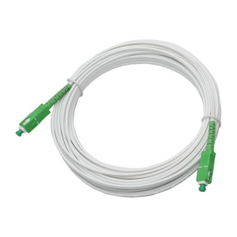 Fiber optic cable for Livebox, SFR box and Bbox 10m00