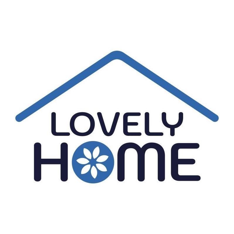 LOVELY HOME DUVET SET - 240x260 cm - 100% COTTON - BLUE