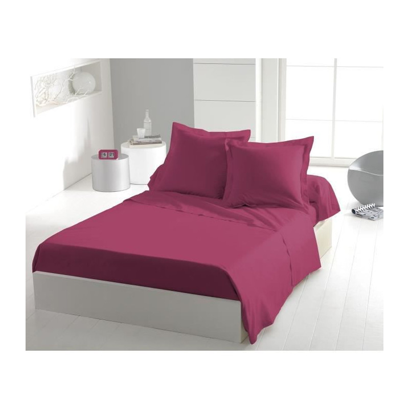 Flat sheet - LOVELY HOME - LH71605 - 240 x 300 cm - Fuchsia