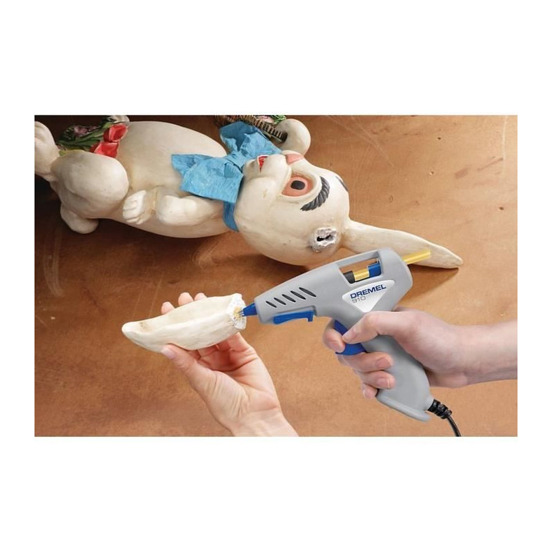 Dremel 910 hot glue pistol (heating temperature at 165 ° C, delivered