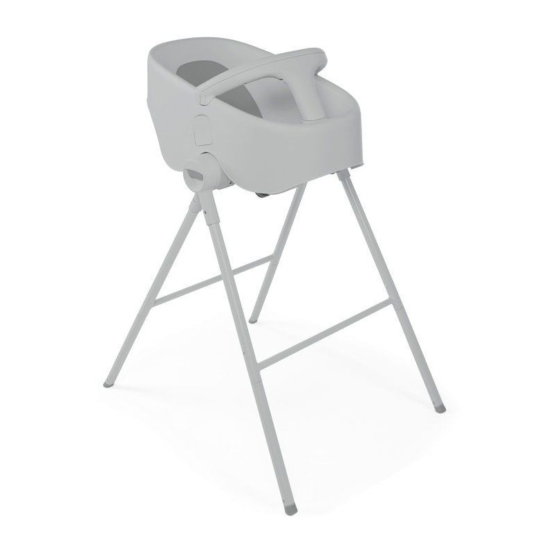 CHICCO Bubble Nest baby shower tub cool gray