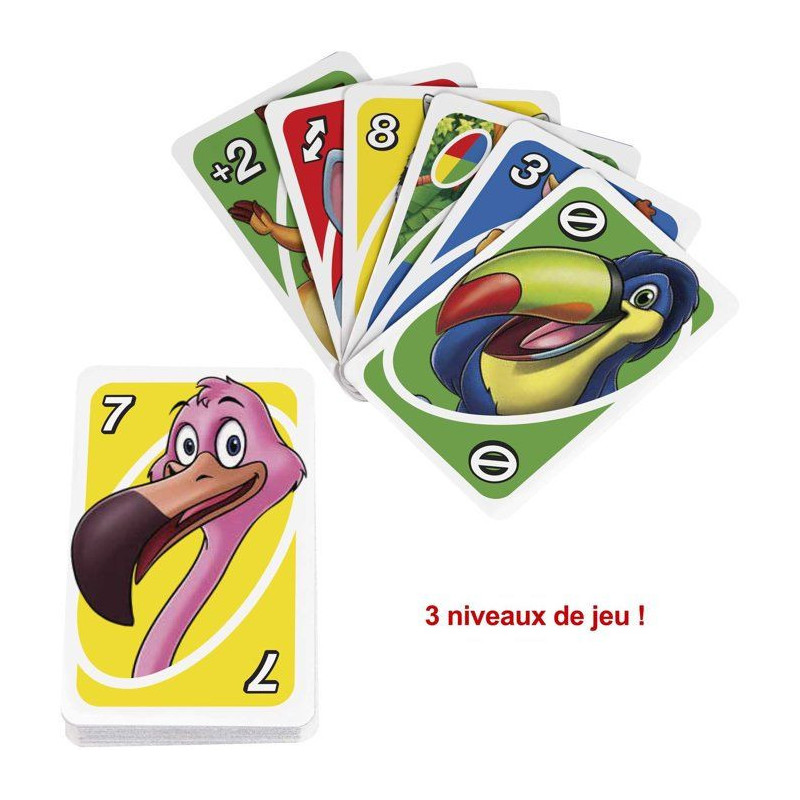 UNO Junior - 52456 - Board Game - 3 years and +