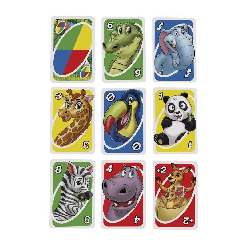 UNO Junior - 52456 - Board Game - 3 years and +