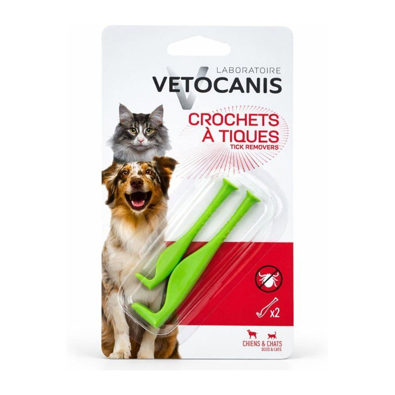 VETOCANIS Hook pulls ticks for dogs and cats