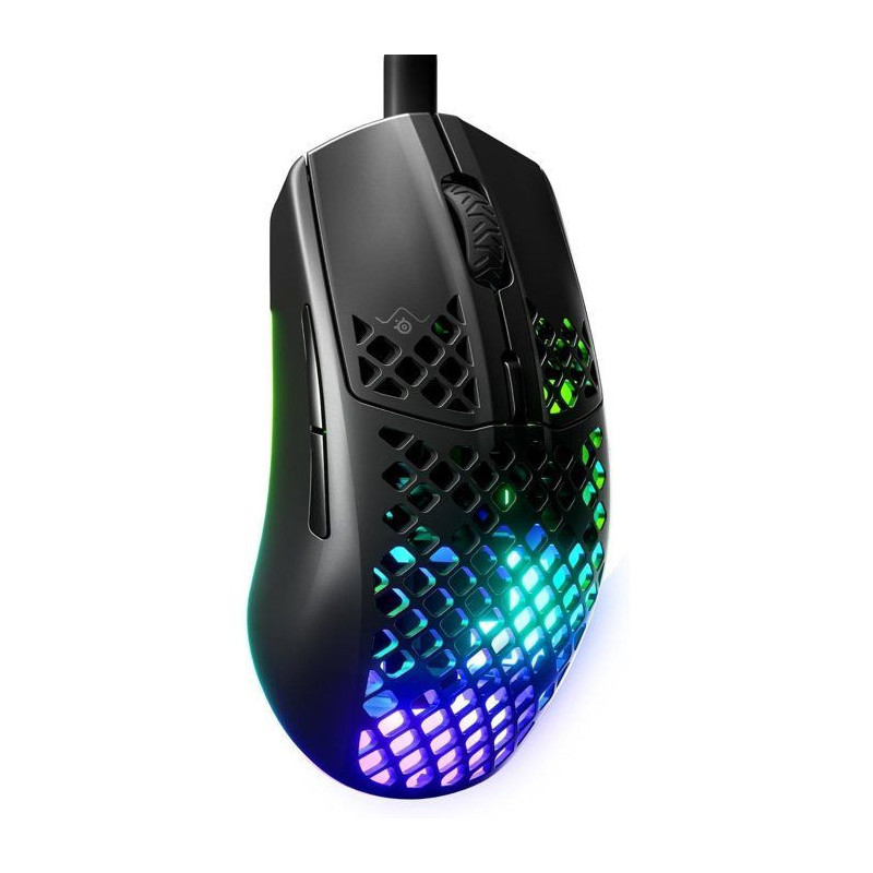 Aerox 3 (2022) Onyx PC Mouse - Wireless - STEELSERIES - Black
