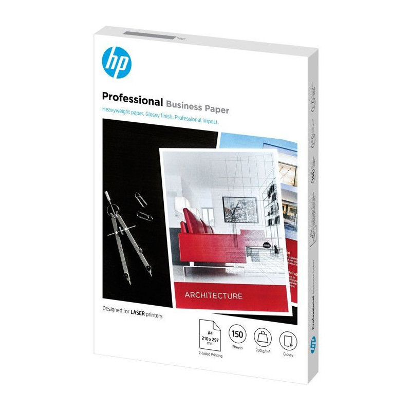 hp - hps supp media products (au hp prof gls lj a4 200g 150sh fsc pape