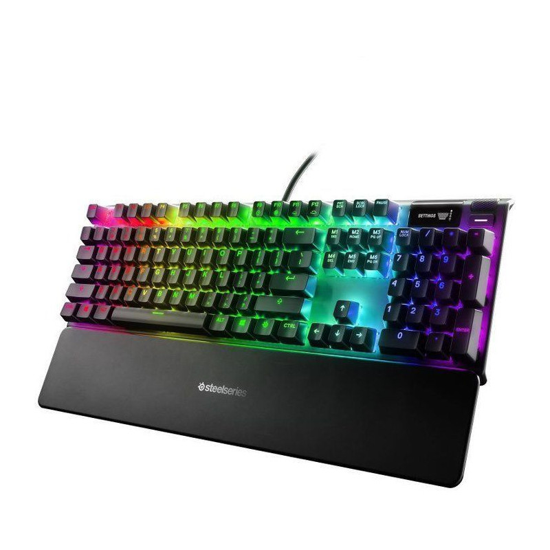 Gaming Keyboard - AZERTY - STEELSERIES - Apex 7 Red Switch - With Nume