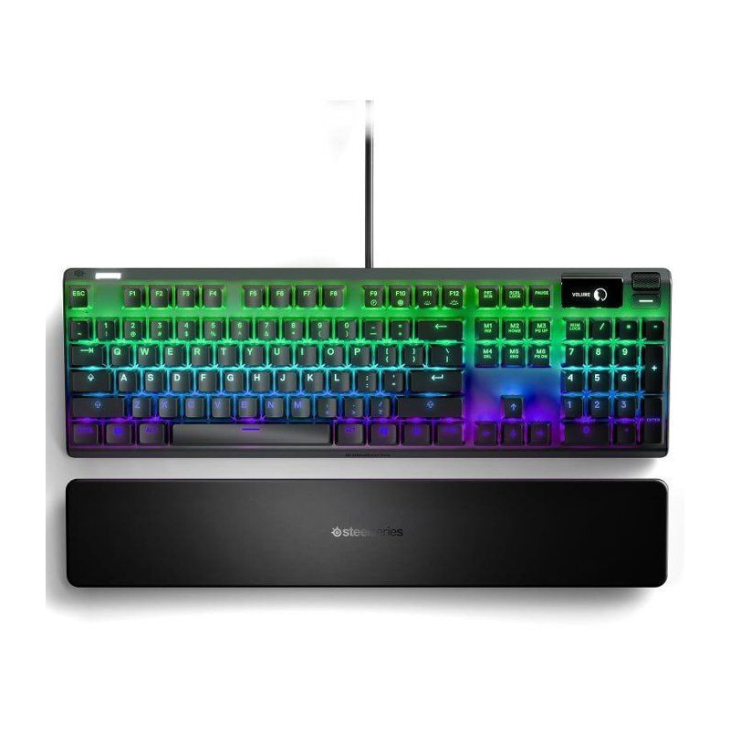 Gaming Keyboard - AZERTY - STEELSERIES - Apex 7 Red Switch - With Nume