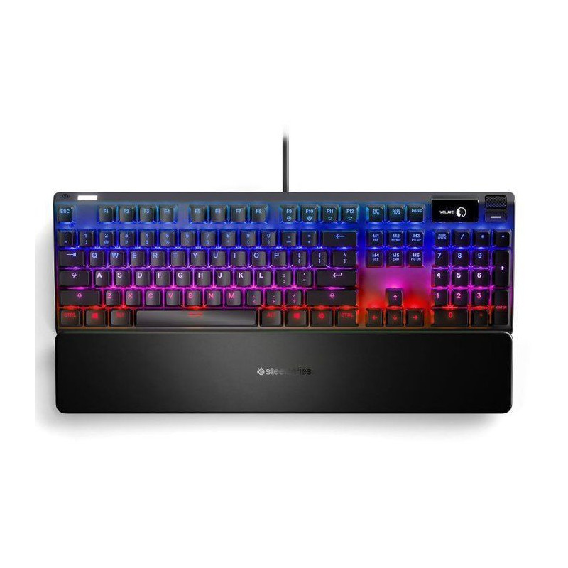Gaming Keyboard - AZERTY - STEELSERIES - Apex 7 Red Switch - With Nume