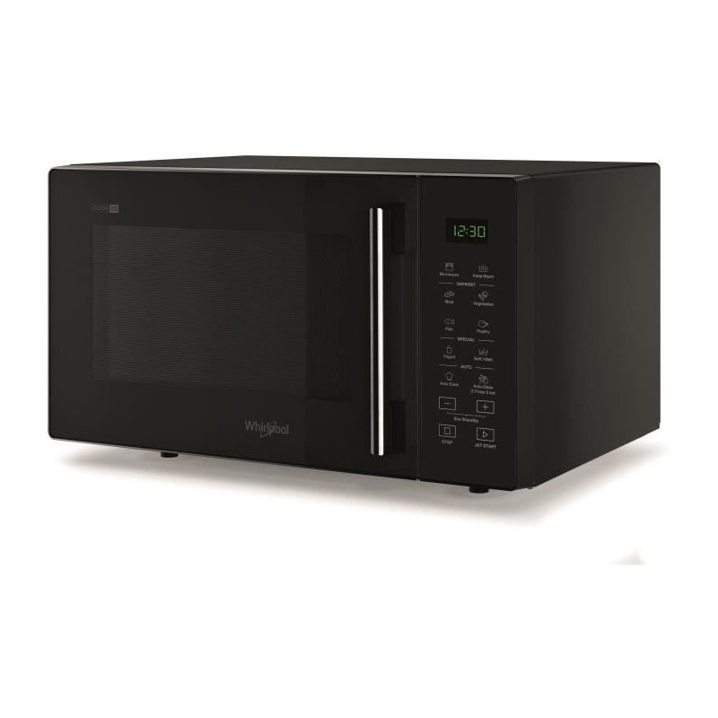 Whirlpool MWP251B free-standing microwave - Black - 25L - 28x48x41 cm
