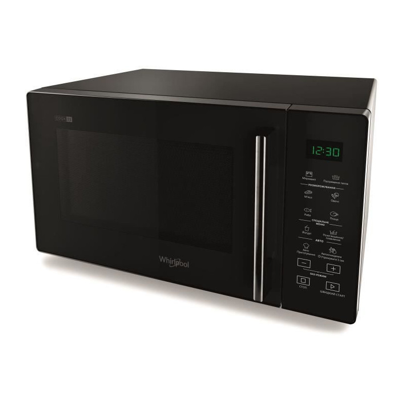Whirlpool MWP251B free-standing microwave - Black - 25L - 28x48x41 cm