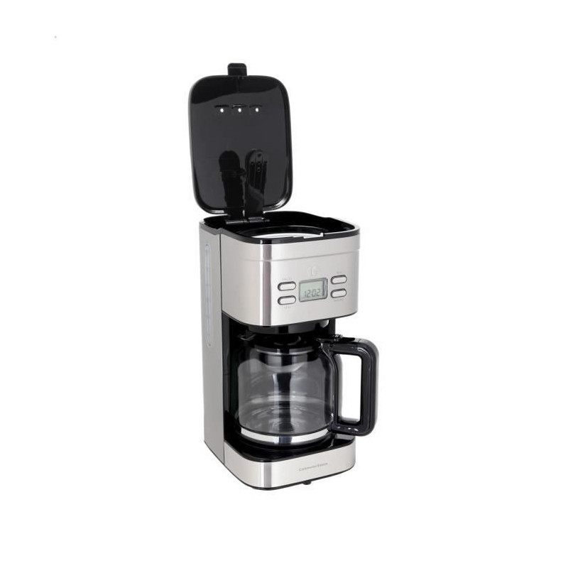CONTINENTAL EDISON INOX programmable filter coffee