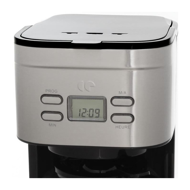 CONTINENTAL EDISON INOX programmable filter coffee