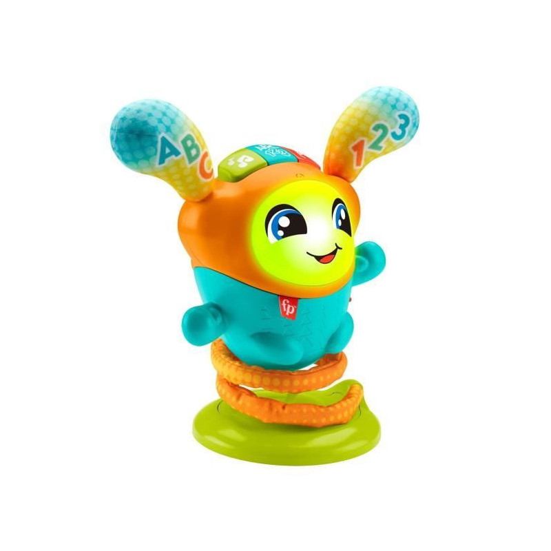 Fisher Price - DJ The Danseur robot has bounced - Wake -up toy 1st age