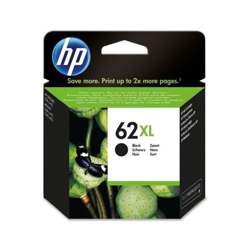 HP 62XL Original Ink Cartridge - High Yield - Black