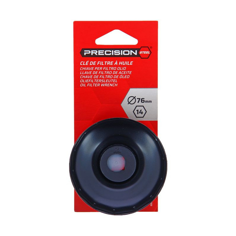 PRECISION-STEEL oil filter bell wrench D76 - filter wrench